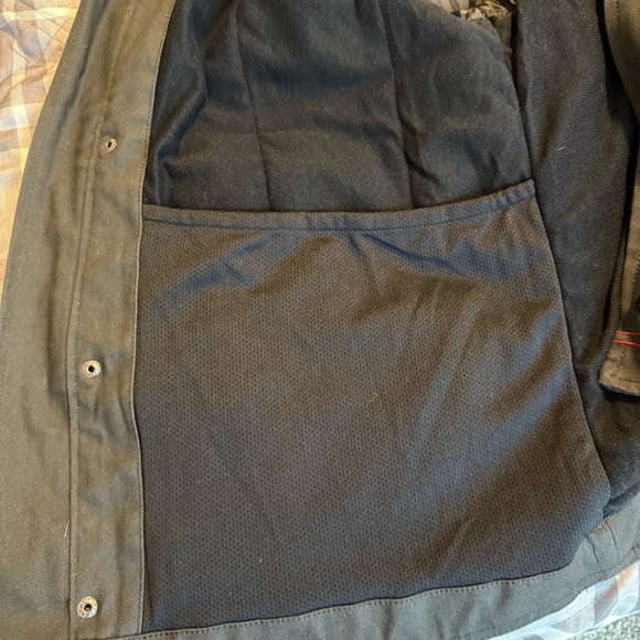 Wolverine Men's Guardian Cotton Work Jacket Onyx - W1208510 Size L - Picture 6 of 15